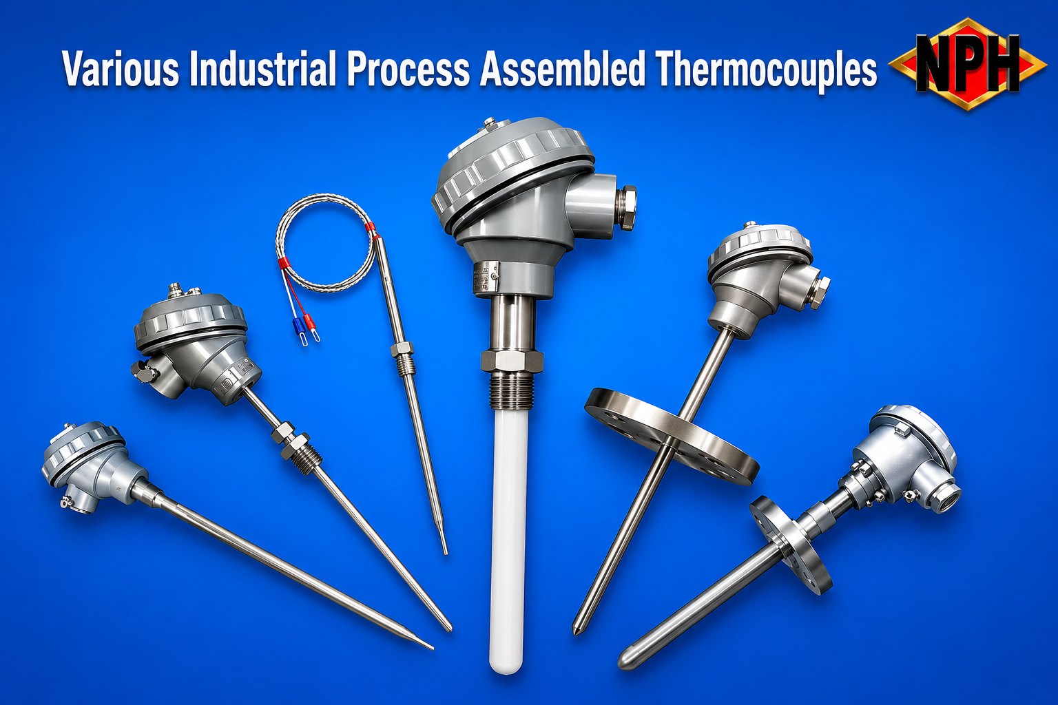 Various Industrial Process Assembled Thermocouples Various Industrial Process Assembled Thermocouples